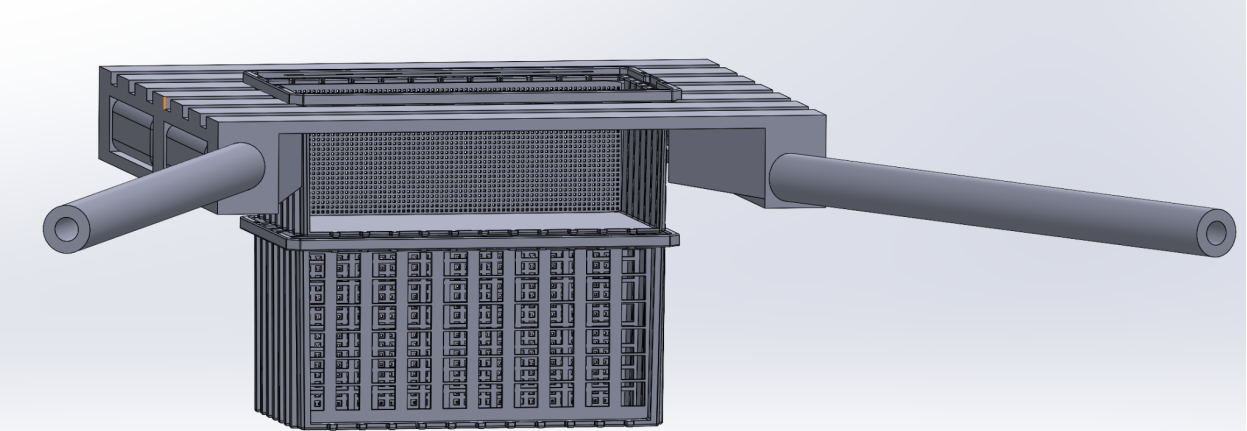 Image of the CAD model of the River Interceptor